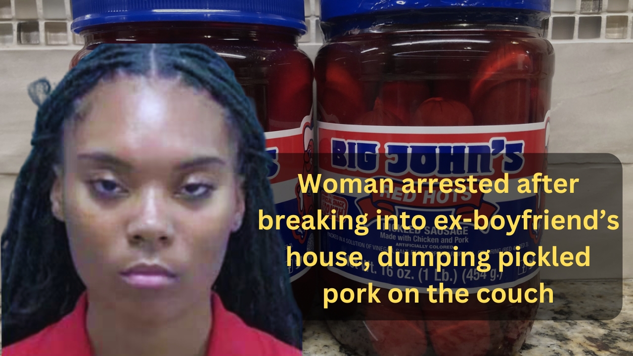 Woman Ransacks Ex's Home, Dumps Pickled Pork On His Couch TN20-4