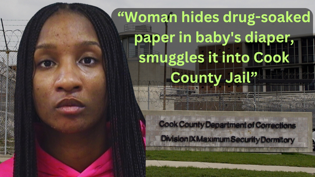 Mom Caught Smuggling PCP Into Jailhouse Using Baby's Diaper TN1